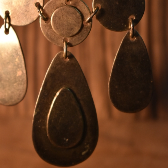 Aged Brass 19" Necklace - Picture 3 of 4